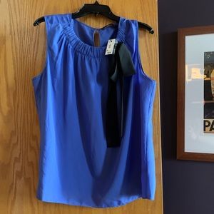 The Limited bow tie neck tank